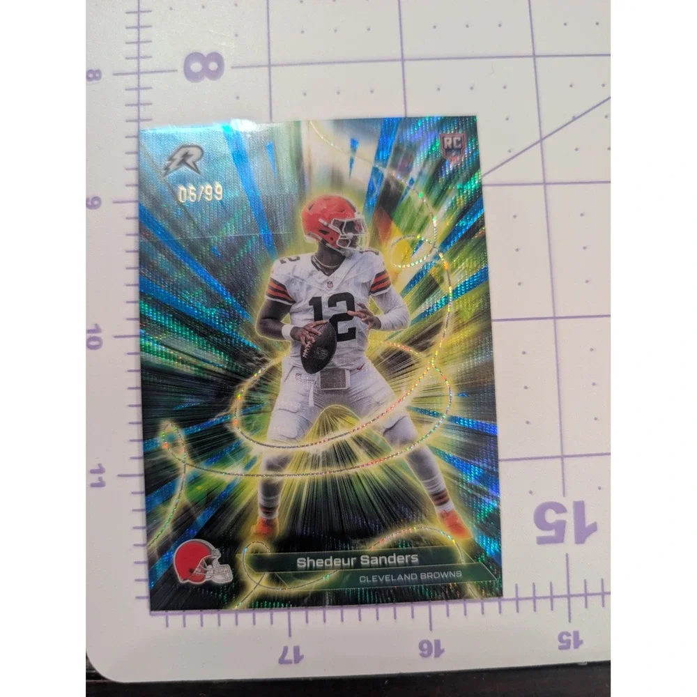 2025 Topps Resurgence Shedeur Sanders Conductors RC 06/99 Cleveland Browns C-18